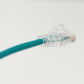 CAT6A groen Slim Type UTP 28AWG 15cm patch kabel - 10-pack