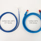 CAT6A groen Slim Type UTP 28AWG 15cm patch kabel - 10-pack